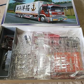 丸美　拓洋冷凍　プラモデル　美品 楽天市場】1/32 大型デコトラ No.80 丸美グループ 拓洋冷凍